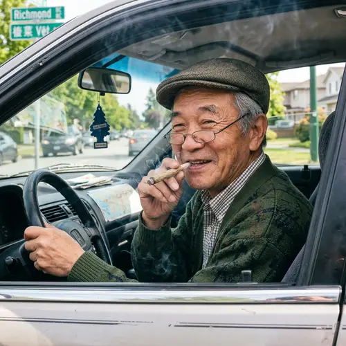 Funny High Driving: Asian Man's Hilarious Journey