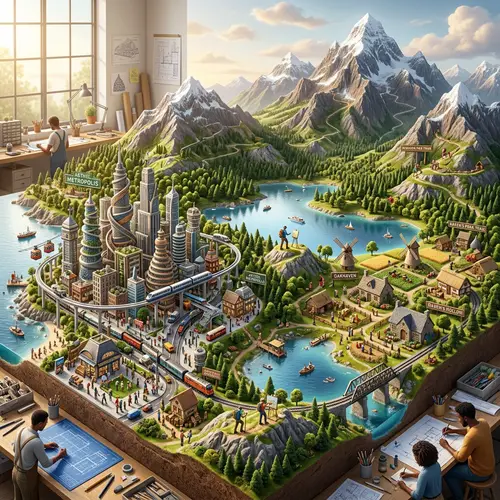 Create a Stunning 3D World: Explore Majestic Landscapes