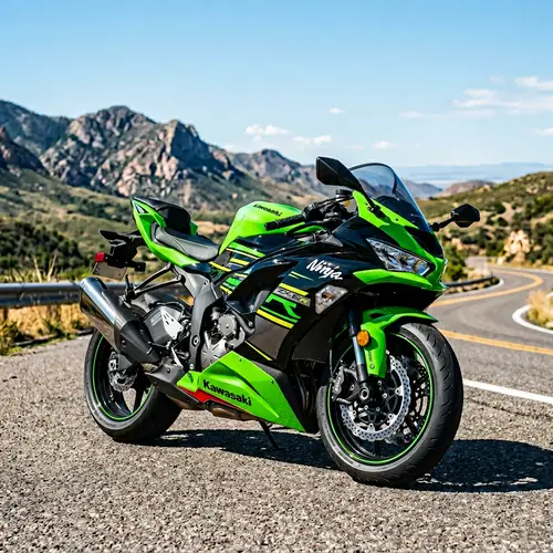Kawasaki Ninja ZX6R Sport Motorcycle – Power & Style