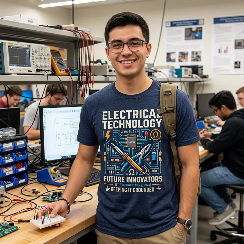 Unique T-Shirts for Electrical Technology Students Unique T-Shirts for Electrical Technology Students