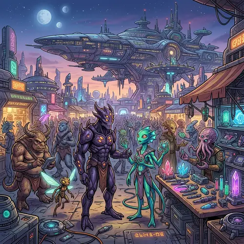 Explore Intriguing Aliens in Sci-Fi Adventures