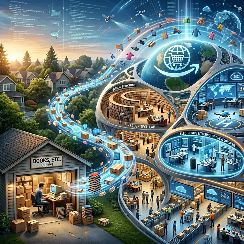 Captivating Visual Narrative of Amazon's Transformation Captivating Visual Narrative of Amazon's Transformation