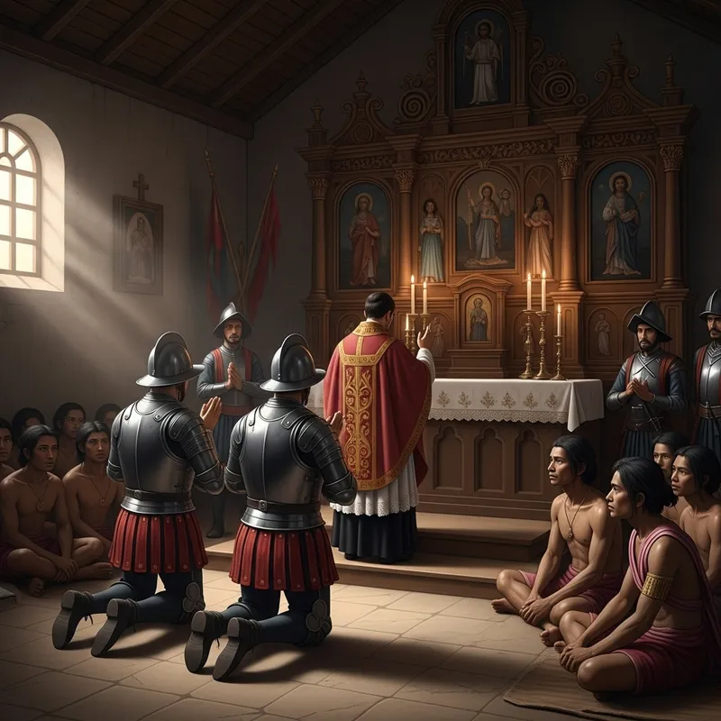 Colonization of the Philippines: A Historical Scene