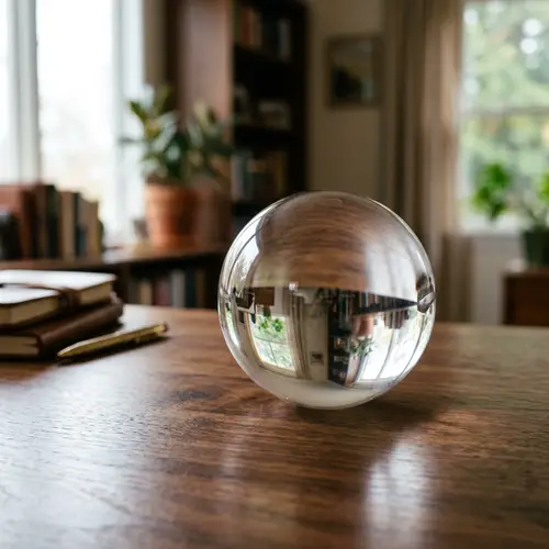 Elegant Sphere Glass Decor