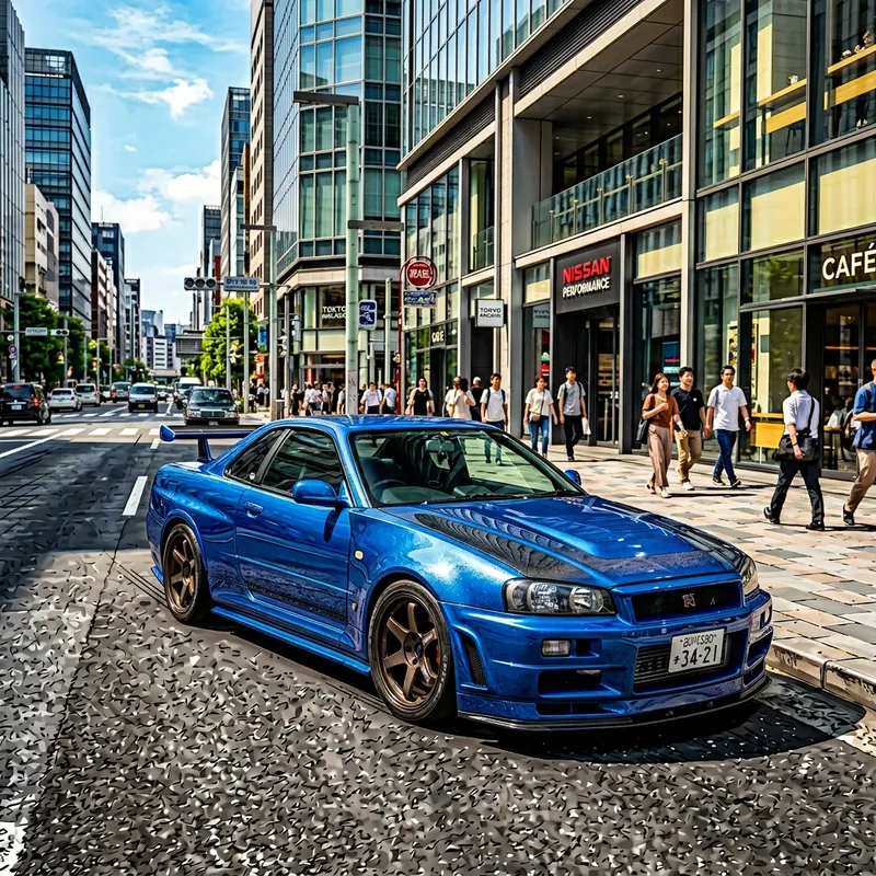 Skyline GTR R34 | Classic Sports Car