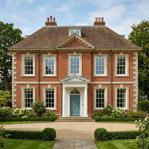 Georgian Home Elevation Design