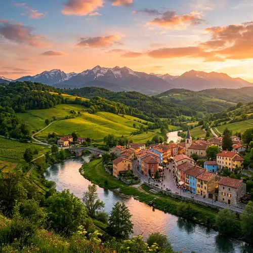 Shitharama - Picturesque Landscape and Charming Town