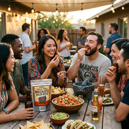 Delicious Freeze-Dried Molcajete Salsa for Parties