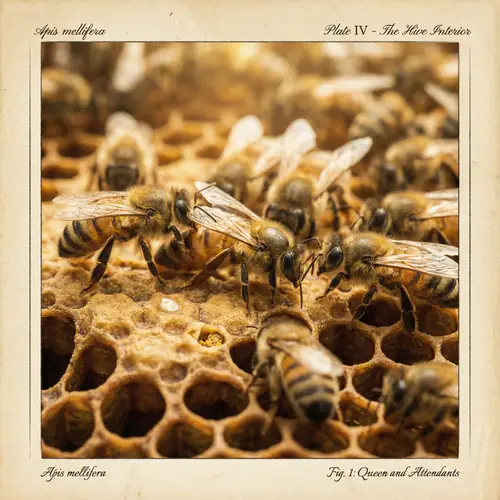 Intricate Bees in Beehive: Macro Photography Insights