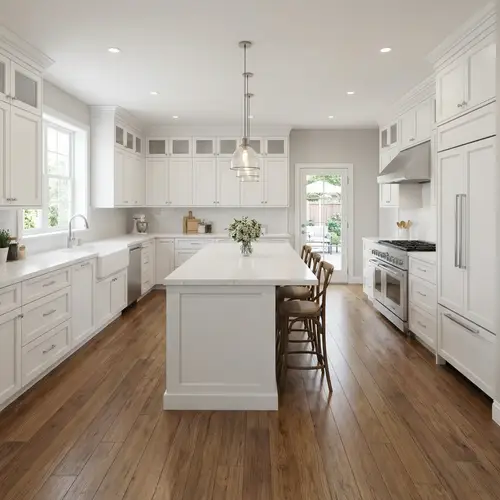 3D Kitchen Image from Your Floor Plan