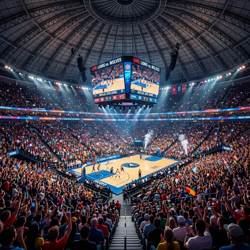 The World's Largest Basketball Arena: A Million Seats