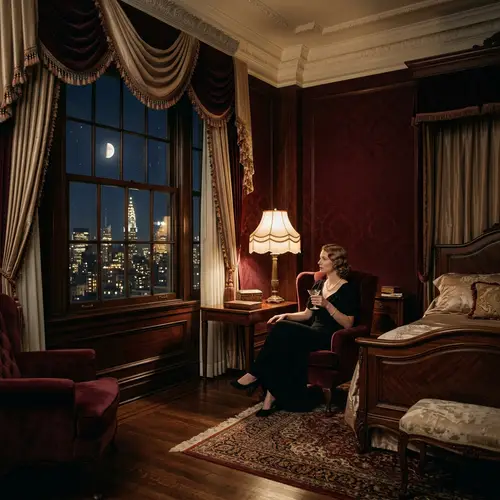 Luxurious 1940s Hotel Suite in Manhattan