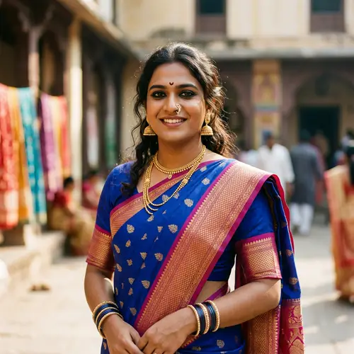 Stunning Traditional Indian Sari Fashion