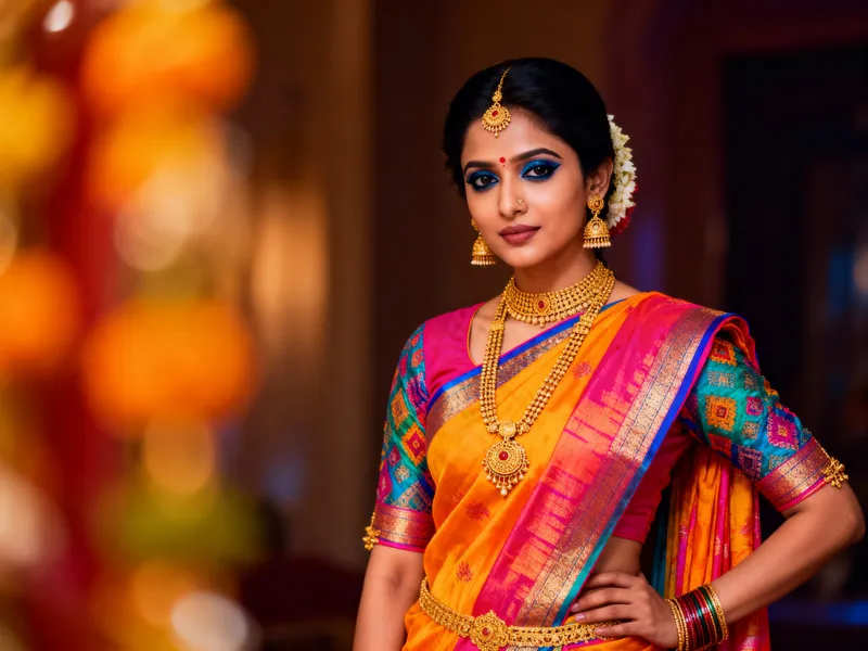 Stunning Traditional Indian Sari Fashion