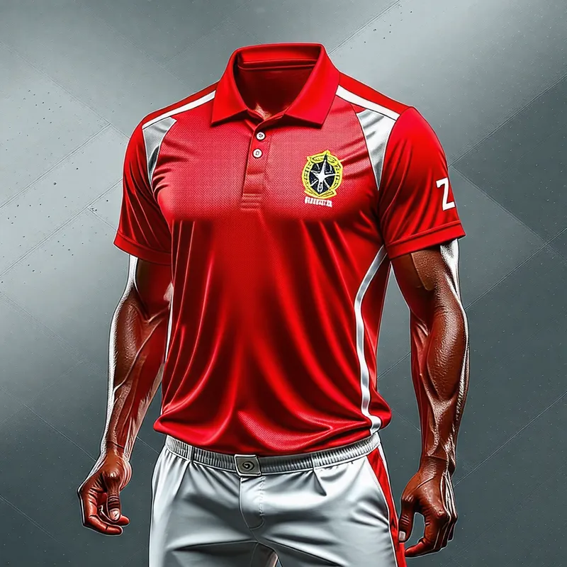 Red and Silver Cricket Player Jersey | Buy Online Red and Silver Cricket Player Jersey | Buy Online