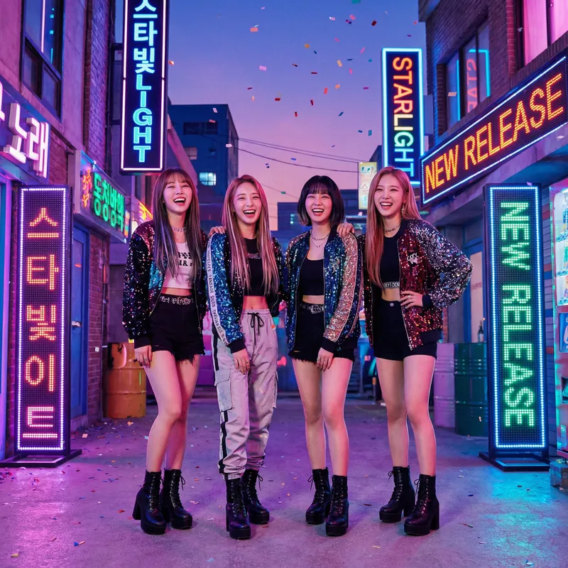 Meet the 4 Member Kpop Girl Group Meet the 4 Member Kpop Girl Group