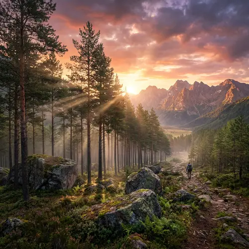 Morning Glow: Nature's Awakening