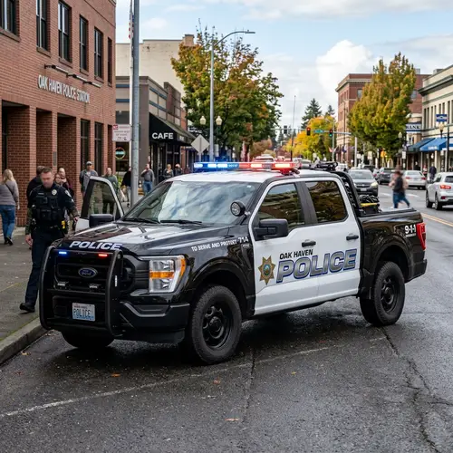 Police Pickup Truck - Durable & Reliable