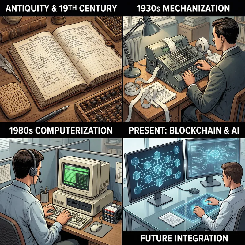 From Ledger to Blockchain: Evolution of Accounting Systems