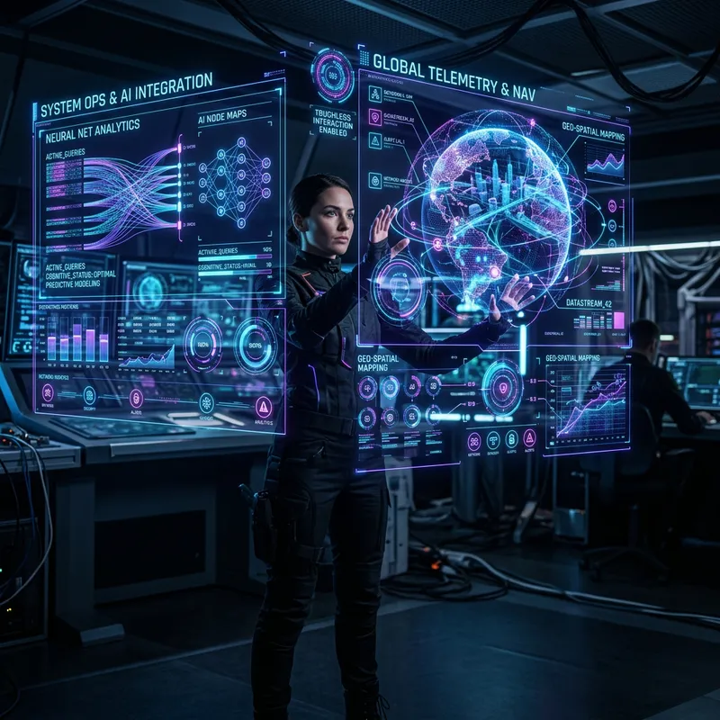 Futuristic ETAP Interfaces Design