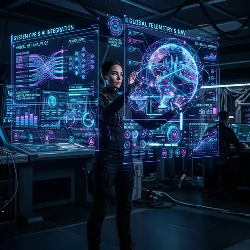 Futuristic ETAP Design Interfaces | Touchless Interaction & AI