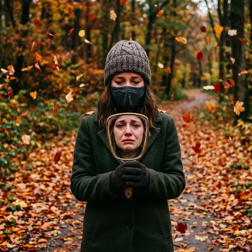 Melancholic Reflections: Emotions & Autumn Leaves