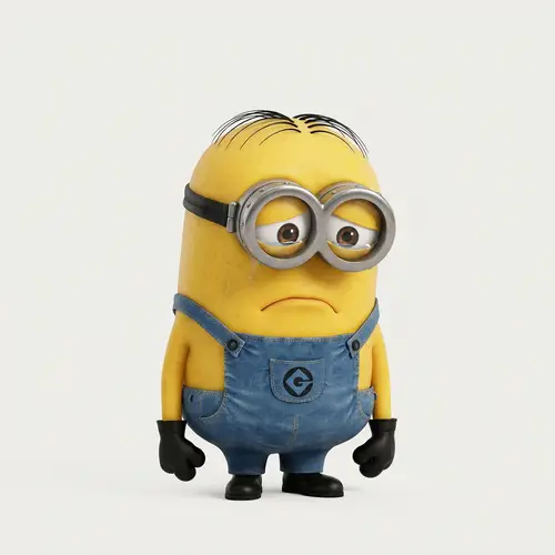 Sad Minion Without Background - Perfect for Your Projects