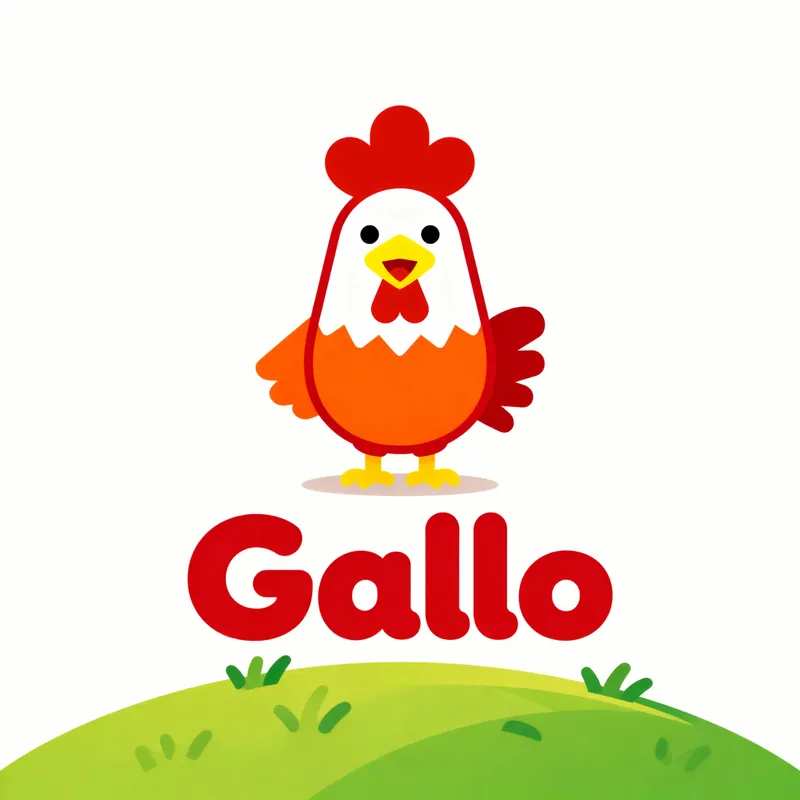 Gallo Logo: Mascot for Your Farm