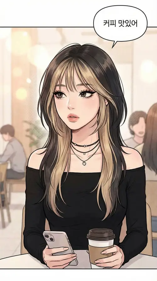 Angela in a Korean Manhwa Style Art