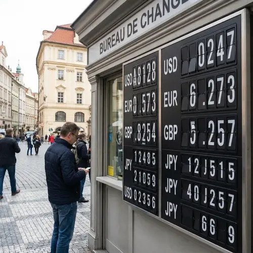 Flipping Currency Exchange Boards