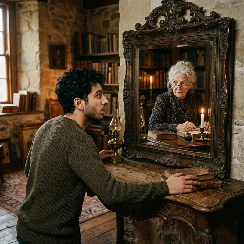 Mirrored Reflection: A Glimpse of Transformation