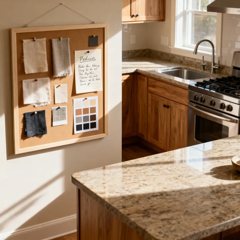 Realistic Kitchen and Moodboard Design