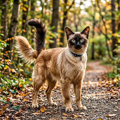 Intriguing Half Cat Half Dog Creature