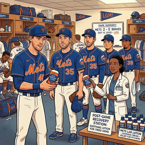 Lotion Relief for Mets Pitchers After Tough Loss