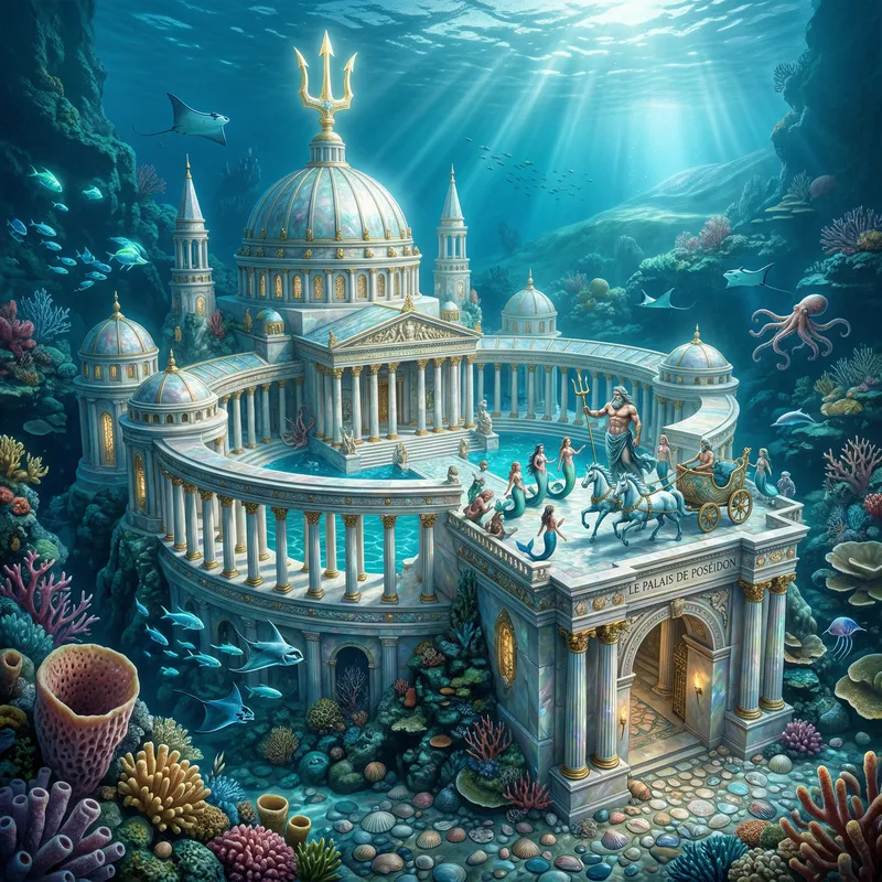 Explore the Palace of Poseidon