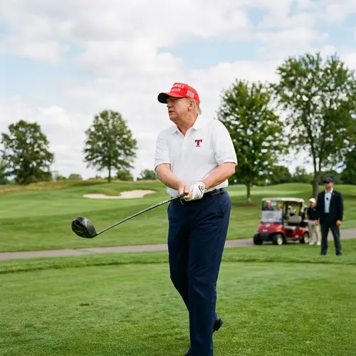 Trump Golfing: The Presidential Game