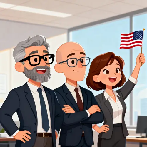 Cartoon Managers: Diverse Leadership in Action