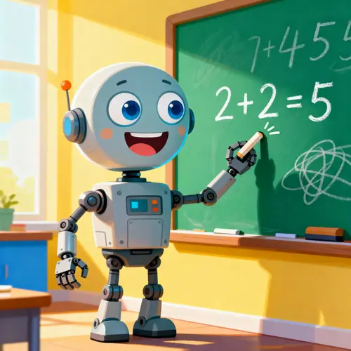 Funny Robot Fails at Math - Educational Fun