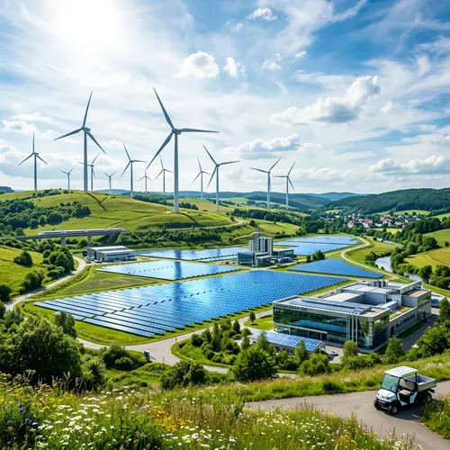 Renewable Energy: Wind Turbines & Solar Panels