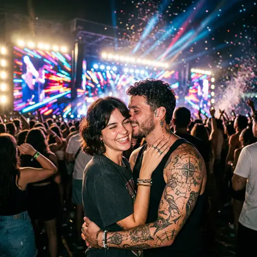 Coldplay Concert: Love and Connection in Vibrant Lights