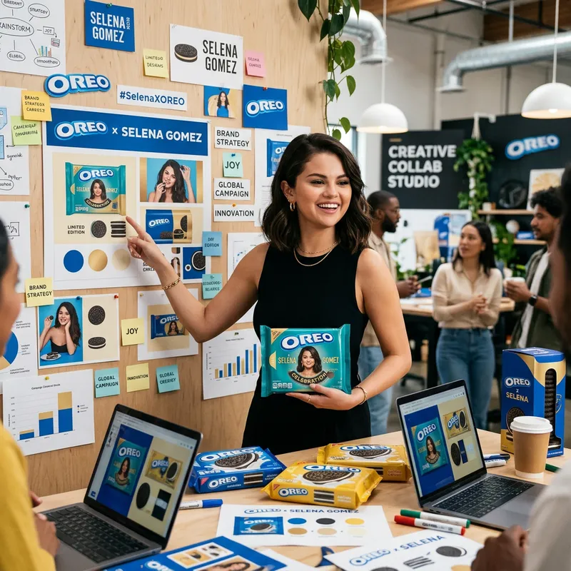 Oreo x Selena Gomez: A Sweet Collaboration Oreo x Selena Gomez: A Sweet Collaboration
