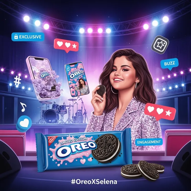 Oreo x Selena Gomez: A Sweet Collaboration