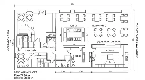 Modern 2D Architectural Floor Plan Redesign