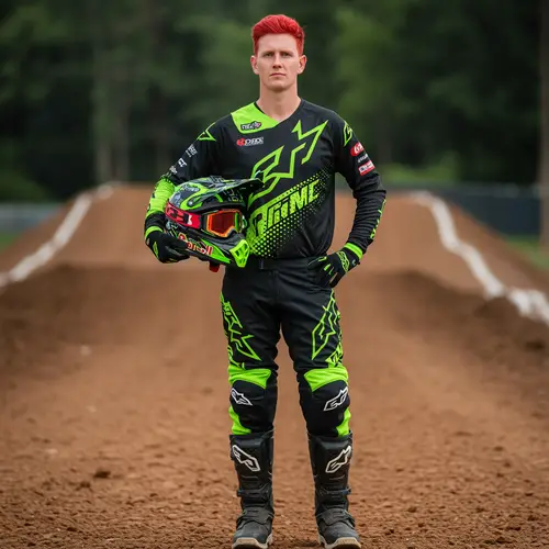 Dirt Bike Gear for Red-Haired Riders
