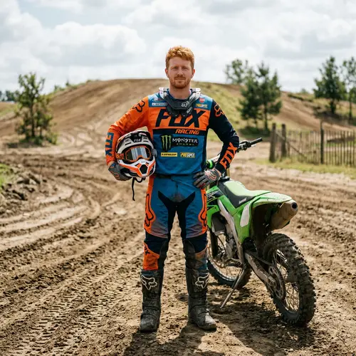 Dirt Bike Gear for Red-Haired Riders