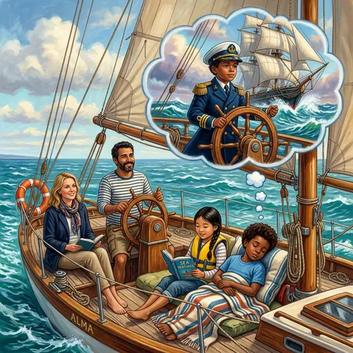 Family Boat Voyage - Captivating Imaginations | Website Name