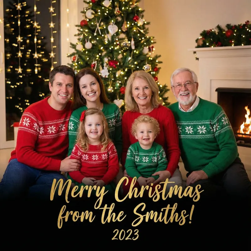 Family Christmas Card Ideas for 2023