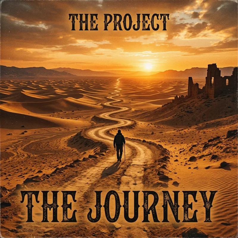 The Journey - Abstract Album Cover for The Ulhagen Project