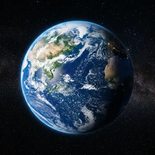 Planet Earth Viewed from Space - Stunning Global Imagery