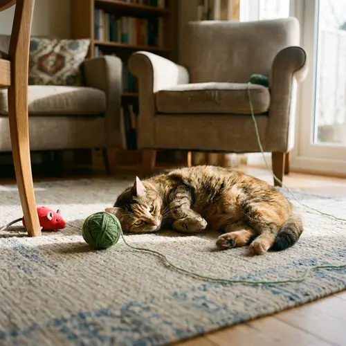 Domestic Cat: Quiet Beauty in Natural Habitat